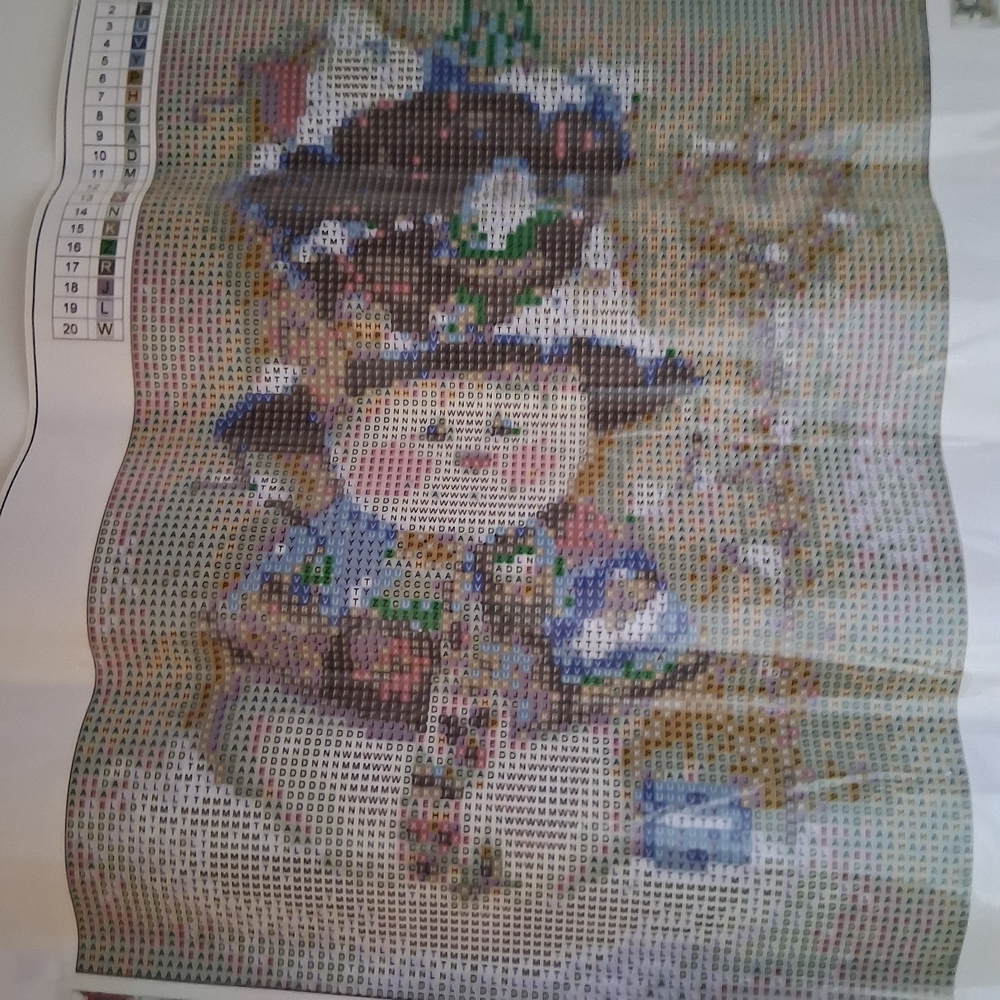 'Snowman' Diamond Art Kit